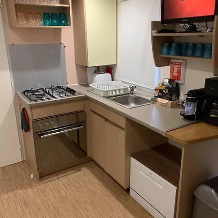 Mobilehome 8 Personnes Avec Clim Situe Aux Sables Du Midi Valras-Plage Exterior photo