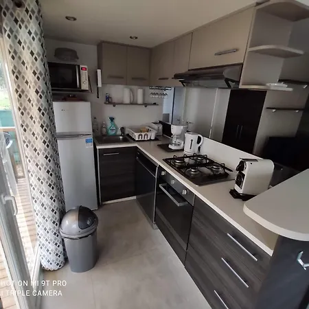 Mobilehome 8 Personnes Avec Clim Situe Aux Sables Du Midi Valras-Plage Exterior photo
