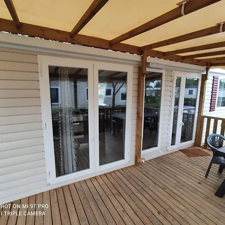 Mobilehome 8 Personnes Avec Clim Situe Aux Sables Du Midi Valras-Plage Exterior photo